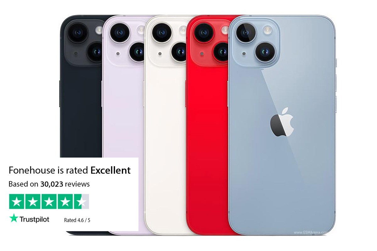 Apple iPhone 14 128GB 256GB 512GB Unlocked Refurbished Very Good