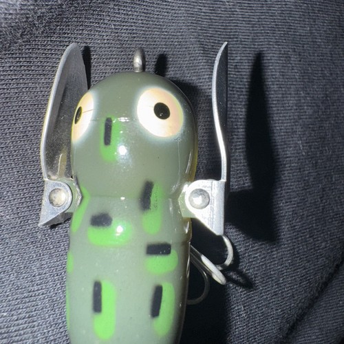Vintage Heddon Tiny Crazy Crawler Lure Unused Excellent Condition Bullfrog Rare - Picture 8 of 9
