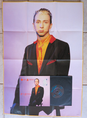 MARC ALMOND - Love Letter 7'' Single + BIG POSTER 69 x 48 cm Some Bizzare BONK P2