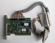 Adaptec AHA-2940AU PCI SCSI Host Adapter Card and Cable