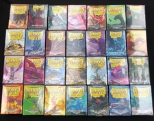 Dragon Shield - Matte Sleeves 100 Count Box - CCG Card Decks - Various Colors
