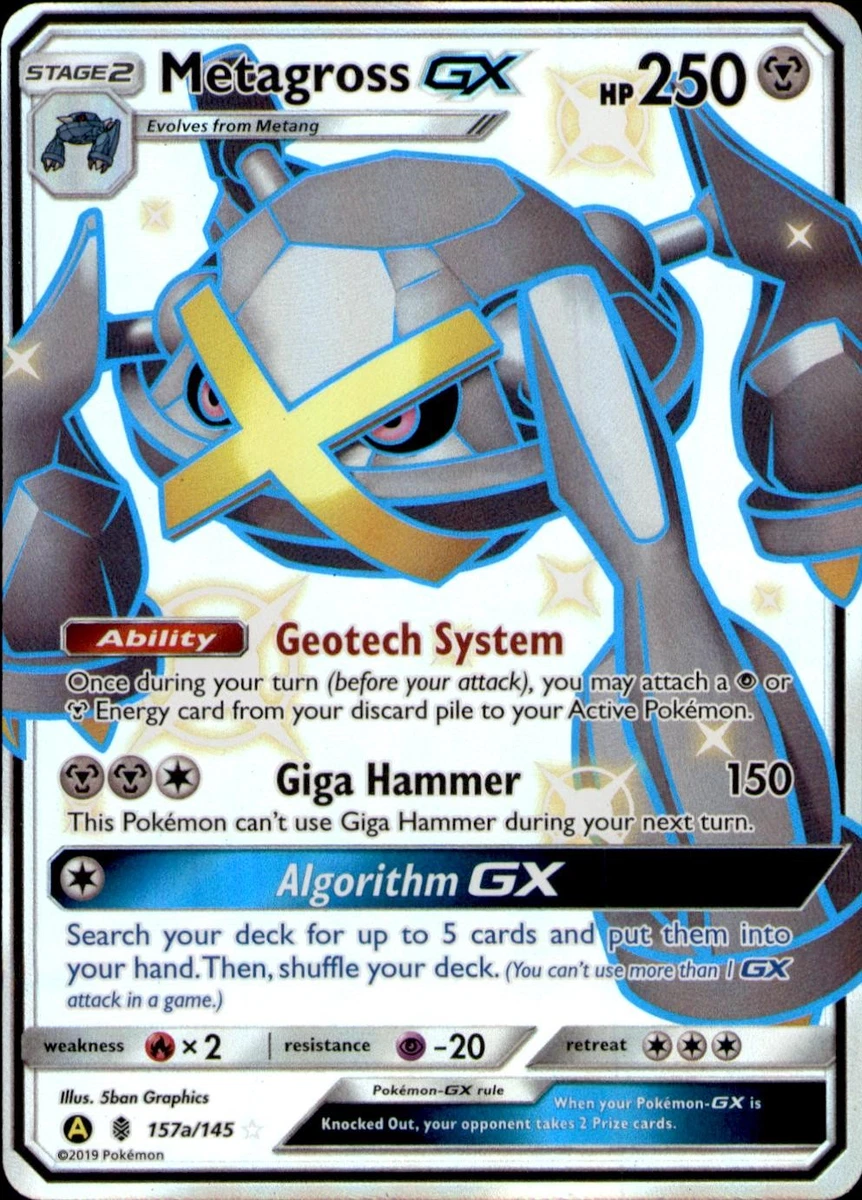 Metagross GX 157A/145 Alternate Art for sale | eBay