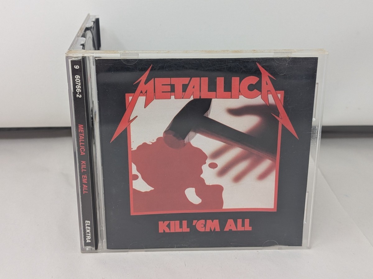 Metallica - Kill 'Em All (CD, 1983, Elektra 9 60766-2) Seek