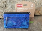 Chums Wallet - Keychain Surfshorts Compact Rip-Stop Nylon - REALTREE CAMO BLUE