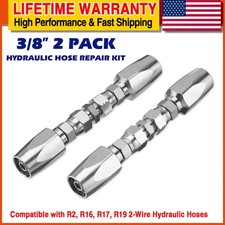 Hydraulic Hose Repair Kit 3/8 ID For R2, R16, R17, R19 2-Wire Hydraulic Hoses
