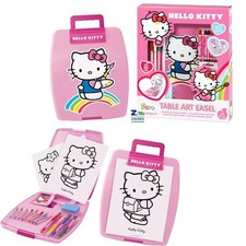 COLORA CON HELLO KITTY VALIGETTA DEL PICCOLO ARTISTA 31 ACCESSORI PER BAMBINI