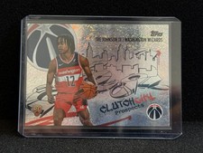 2025-26 TOPPS NBA CLUTCH CITY PROSPECTS HOLO FOIL - TRE JOHNSON III WIZARDS CC6