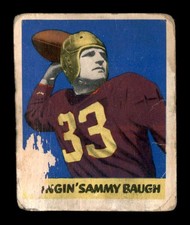 1948 Leaf #34 Sammy Baugh RC POOR X3518629