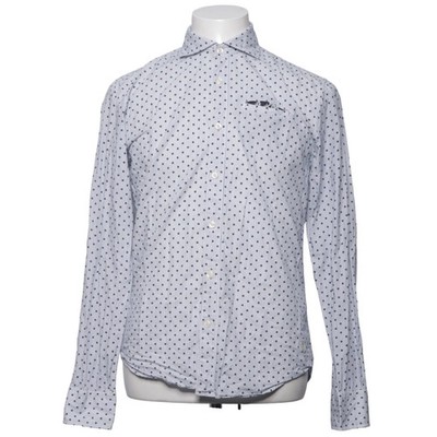 Scotch & Soda, Hemd, Größe: M, Aloha London, Weiß/Blau, Baumwolle #qMx
