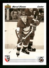 Marcel Dionne 1991-92 Upper Deck #636 Los Angeles Kings NM