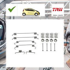 Trw Zubehörsatz, Bremsbacken PEUGEOT 107 (PM_, PN_) 1.4 HDi