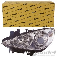TYC HAUPTSCHEINWERFER H7/H1 RECHTS passend für PEUGEOT 307 CC SW 1.4 - 2.0 16V