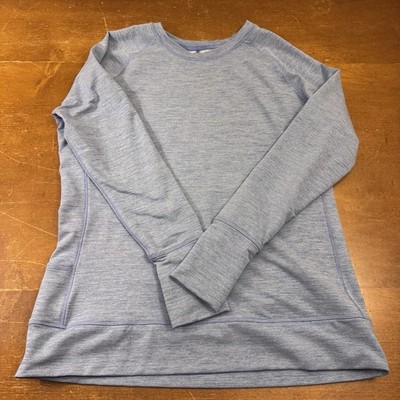 Nike Sweatshirt Womens Extra Large Blue Pullover Dri FIT Golf