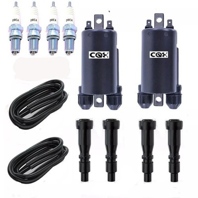 2xIgnition Coil For Honda CB650 750 900 1000 1100/Goldwing 1100/Nighthawk650 750