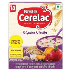 Nestle Cerelac Baby Cereal 5 Grains and Fruits 300g