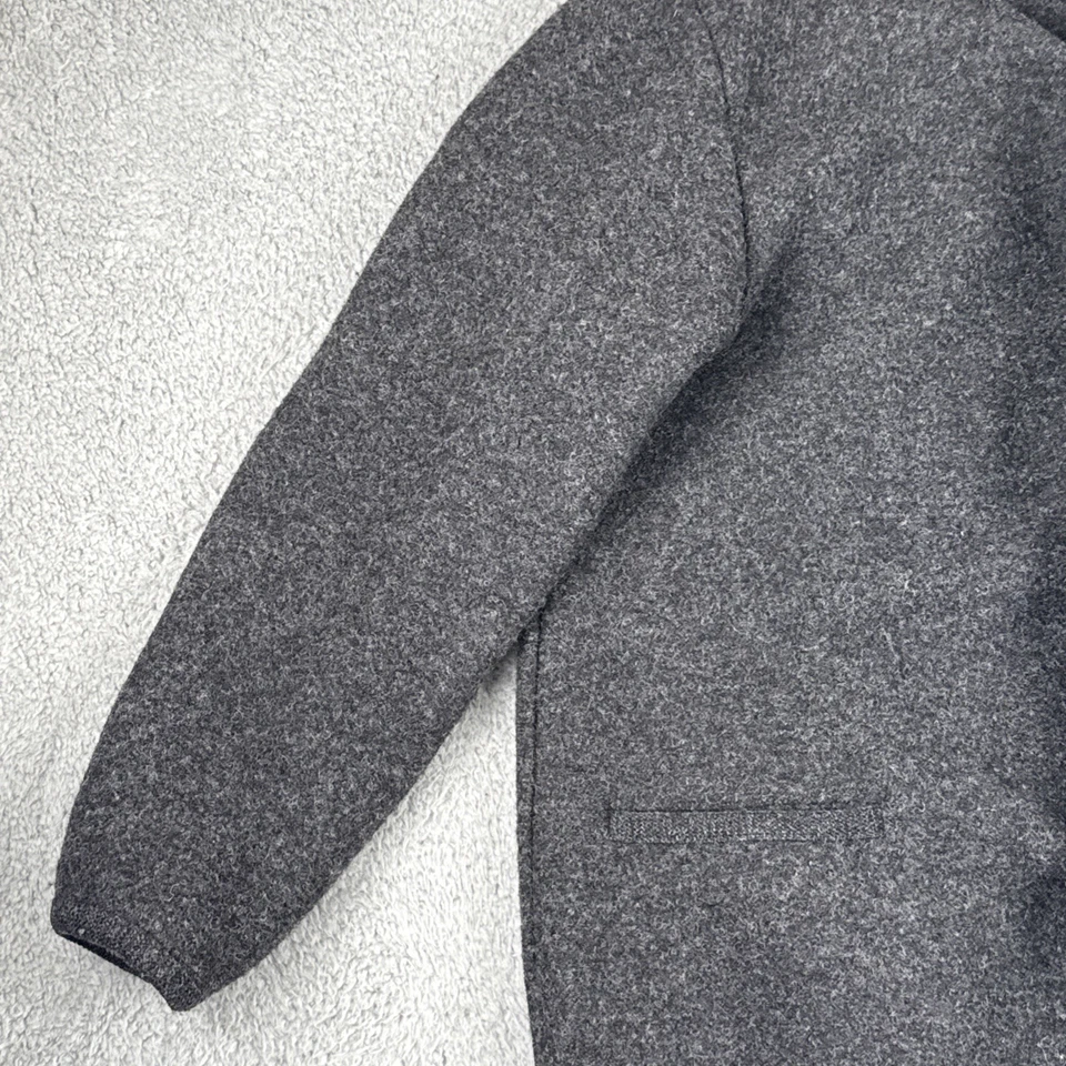 De Colección Geiger de Austria Smiley Negro Lana Hervida Invierno Abrigo Cárdigan Chaqueta XXL Foto 3 de 4