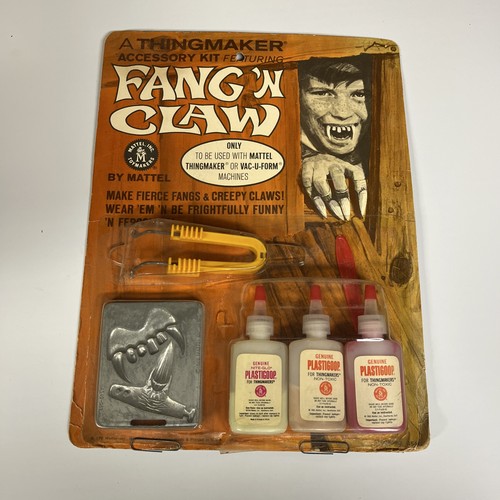 Vintage 1966 Fang N Claw Thingmaker Accessory Set for Mattel's Creepy ...