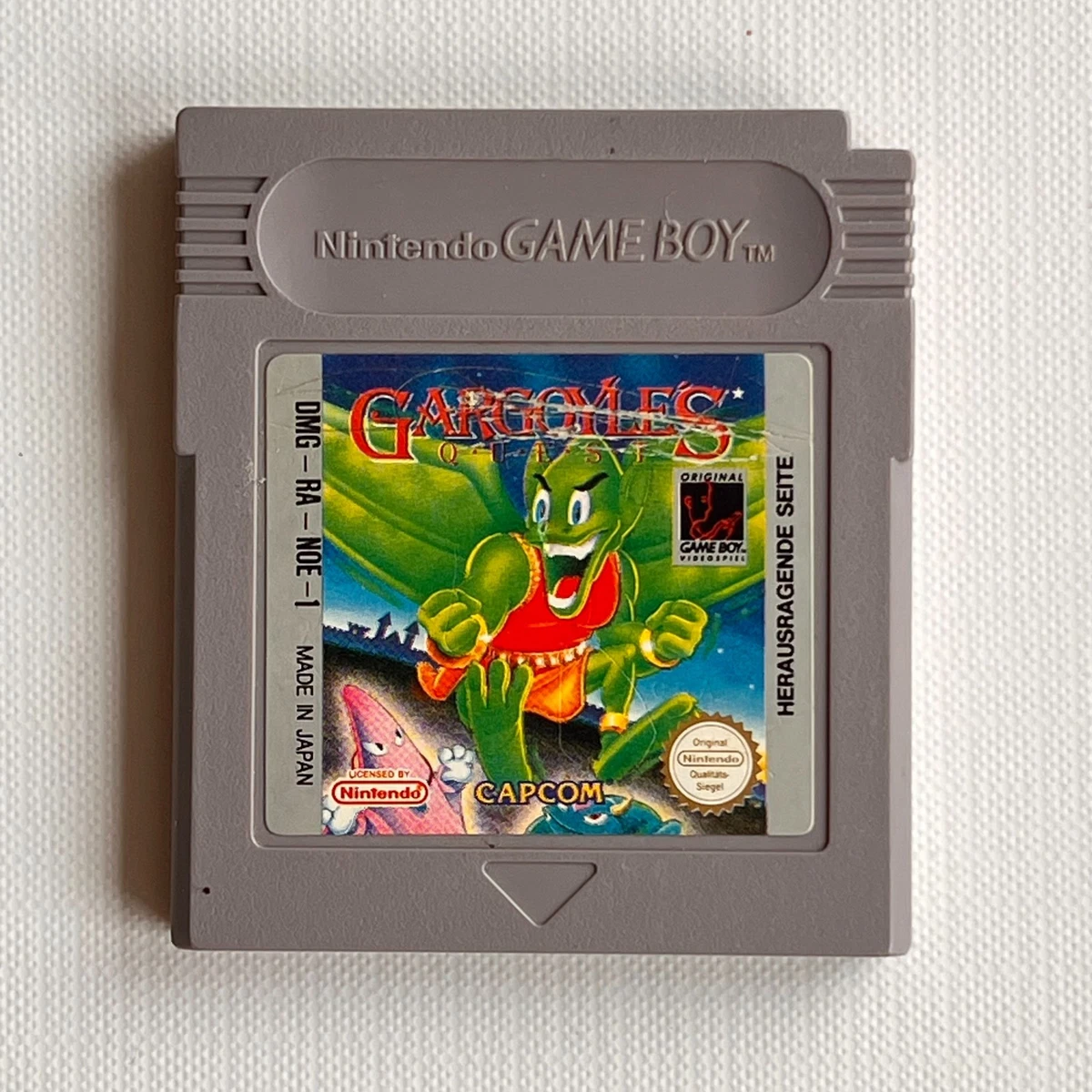 Cartouche Gargoyles Quest Game Boy avec Notice - Jeux vidéo