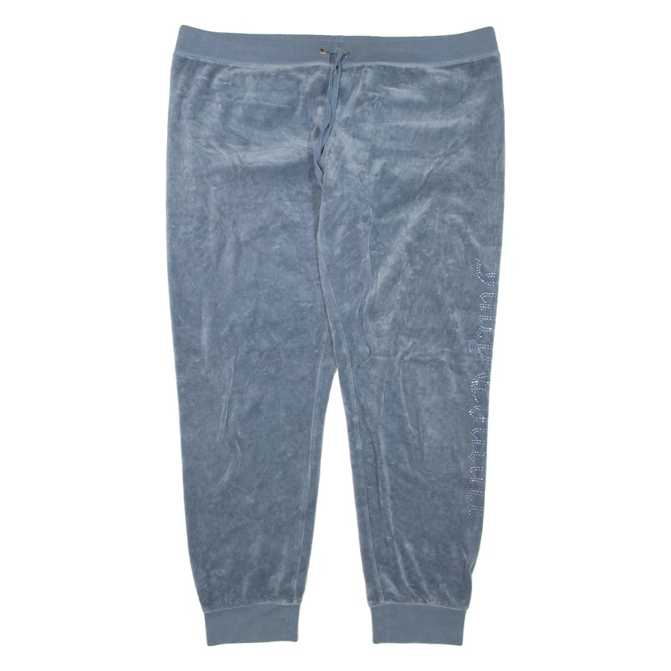 JUICY COUTURE Pantalones Jogger Para Mujer Azules Tapered XL W38 L30 - Imagen 1 de 4