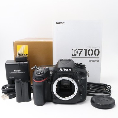 Nikon D7100 24.1MP APS-C DSLR Camera Body Near Mint SC:34136 US Stock #2786