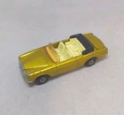 Matchbox Lesney Superfast No69 ROLLS ROYCE in GOLD with " RARE LEMON interior "