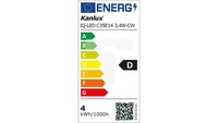 Led Leuchtmittel E14 IQ-LED C35E14 3,4W-CW 470Lm IQ-LED C35 36684