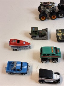 Mixed Lot Of Micro Machines,  Majorette, Mini Micro Machines Toy Vintage Cars