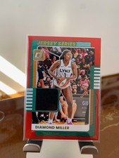 Diamond Miller 2025 Panini Donruss WNBA #33 Jersey Series Red Lynx