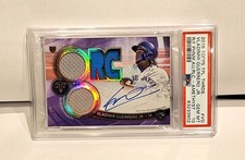 2019 Topps Triple Threads Vladimir Guerrero Jr Amethyst Auto /75 Rookie Psa 10