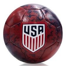Icon Sports Officially Licensed US Soccer Federation Soccer Ball - USA01BL Navy