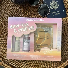 Grace & Stella “dew-tox and chill kit” New in Box