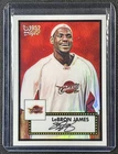 LEBRON JAMES 2005-06 TOPPS CHROME 1952 STYLE #111 REFRACTOR 257/299 CAVALIERS