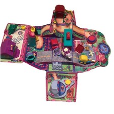 Pound Puppies Galoob Van Bus Circus Playground Fold Out Play Set Vintage 1995