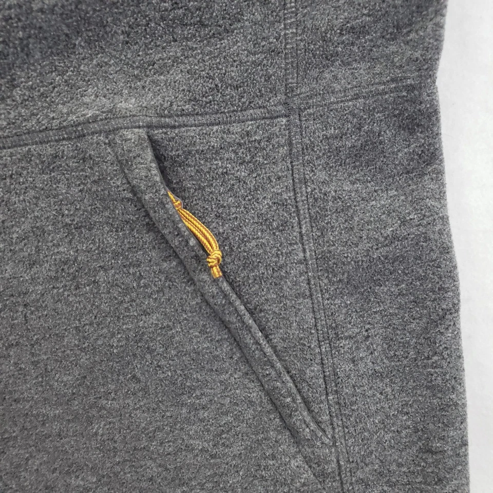 LL Bean Fleece Vest Mens 2XL Gray Sweater Full Zip Outdoors - Image 4 of 4