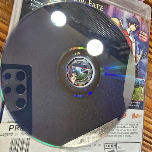 The Legend of Heroes: Trails of Cold Steel PS3 CIB Tested Minty!! - Picture 8 of 8