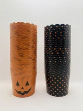 My Minds Eye Jack-O-Lantern Polka Dots Baking Cups 50 5 oz. Pieces