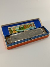 Hohner Echo Vamper Bell Metal Reeds Made in Germany Scarce Harmonica Mouth Organ