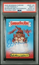 2025 Bowman Chrome JJ Wetherholt Bowman GPK Autograph /10 PSA 9 Auto 10