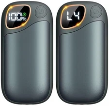 2 Pack Magnetic USB Rechargeable Electric Hand Warmers 4 Heat Levels US Stock