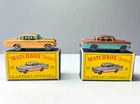 Matchbox Lesney # 22 Vauxhall Cresta Variations: GOLD + COPPER x TEAL  HTF/RARE