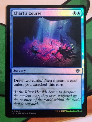 X 1 Chart a Course NM The Lost Caverns of Ixalan 048 MTG Magic The Gathering