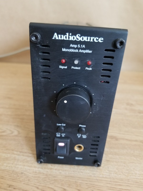 AudioSource AMP 5.1A Monoblock Power Amplifier - May need repair?