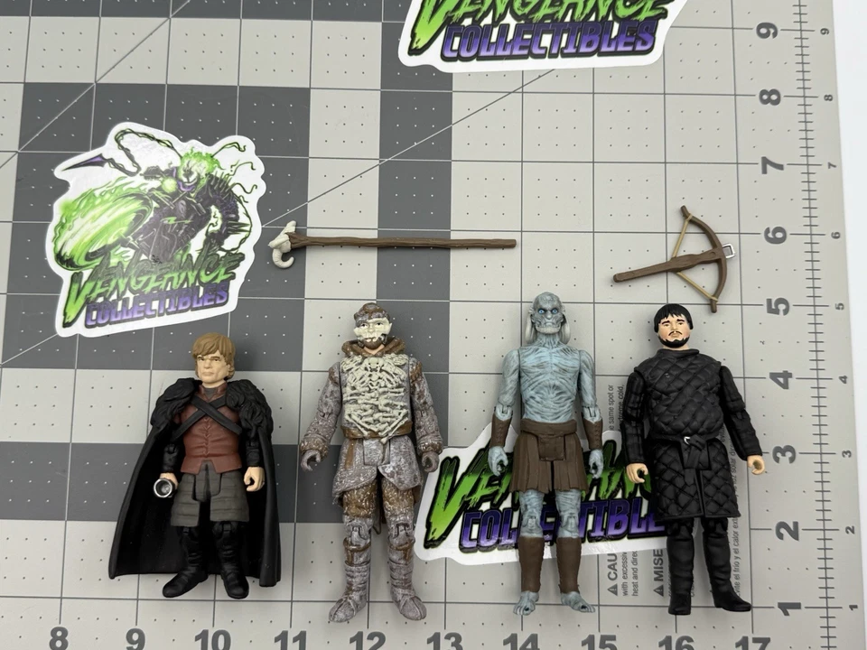 NUEVO FUNKO SET DE 4 FIGURAS DE ACCIÓN JUEGO DE TRONOS 3.75" TOTALMENTE POSABLES SUELTAS Foto 2 de 4