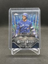 2022 Topps Chrome - Pinstriped George Springer #P-10