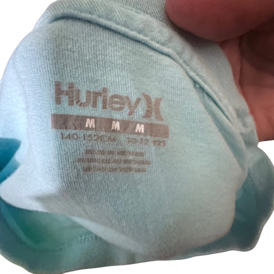 Hurley Kids Long Sleeve Graphic T Shirt Island Scene Boys Medium - Image 2 of 3