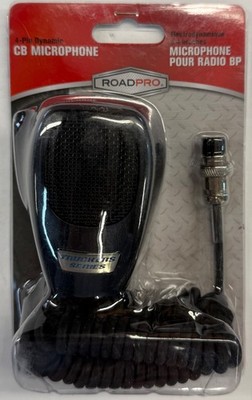 RoadPro 4-Pin Dynamic CB Microphone (TM-2002)