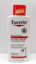 Eucerin Eczema Relief Cream Body Wash 13.3 Fl Oz Colloidal Oatmeal Skin Proctect