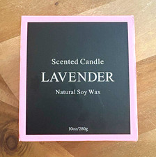 Lavender Scented Soy Wax Candle, Christmas Tin, 10 oz, 1 Pack
