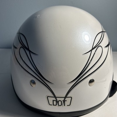 Harley Davidson HJC Half Helmet DOT Certified Motorcycle Helmet