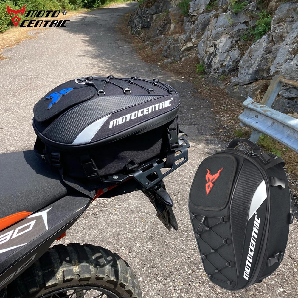 MOTOCENTRIC Waterproof Motorcycle Tail Bag Multi-functional 